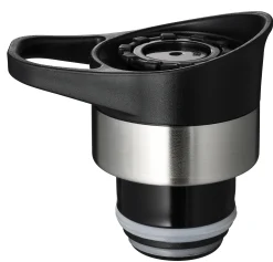 Fashion SCANPAN Push & Sip låg, stål - TO GO