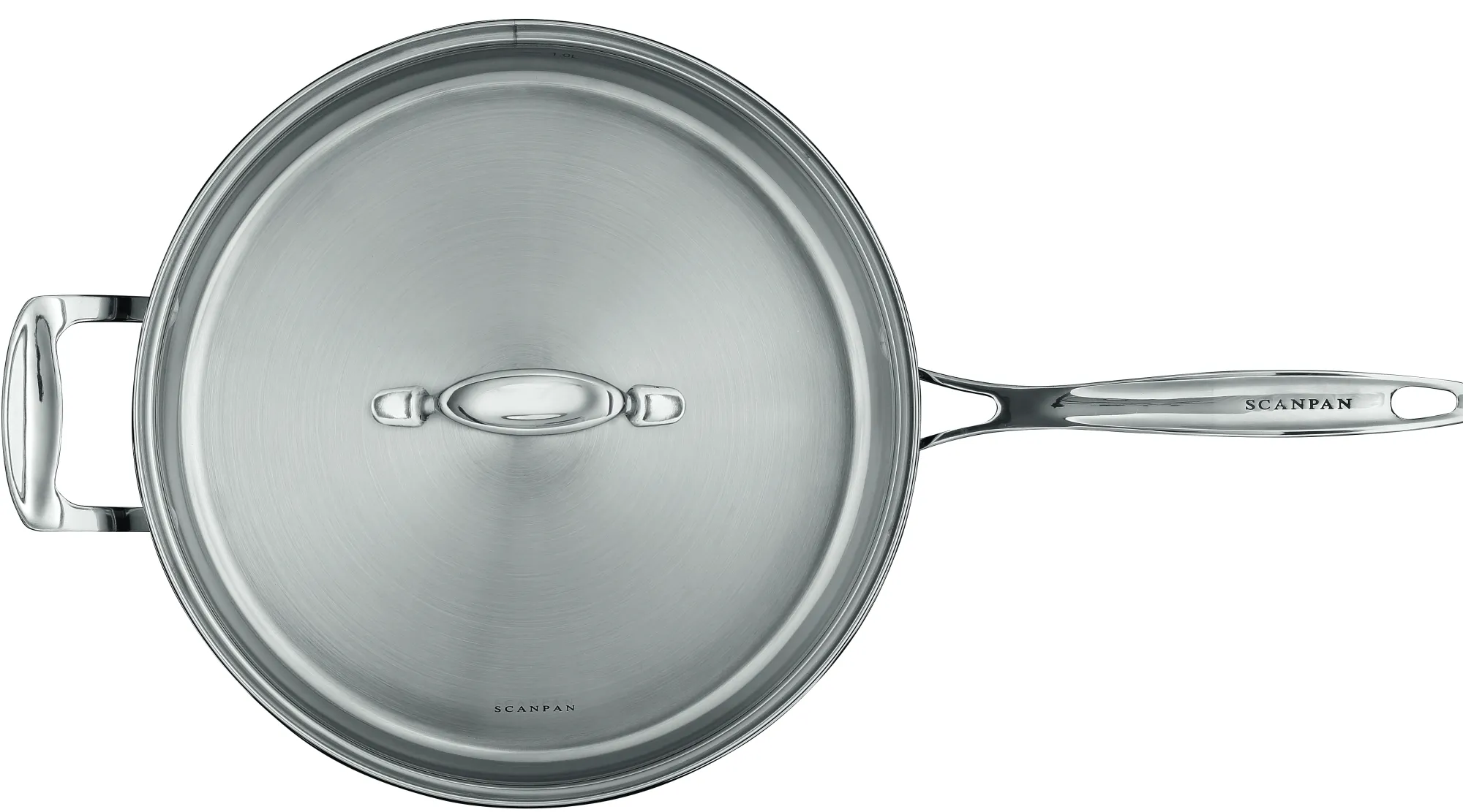 Clearance SCANPAN 28 cm/3,2 l sauterpande m. låg - Impact
