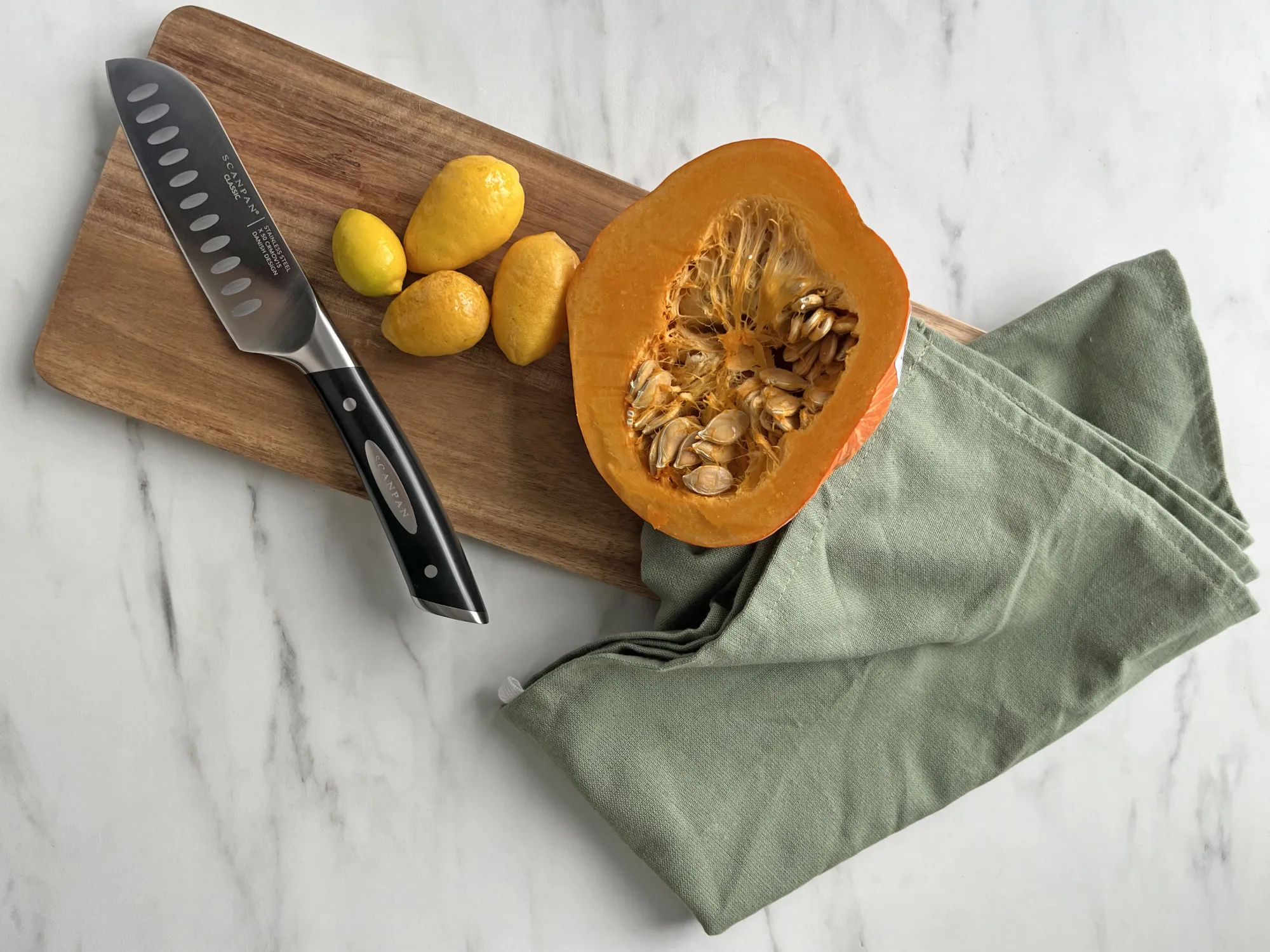 Fashion SCANPAN 12,5 cm santokukniv med luftskær - Classic