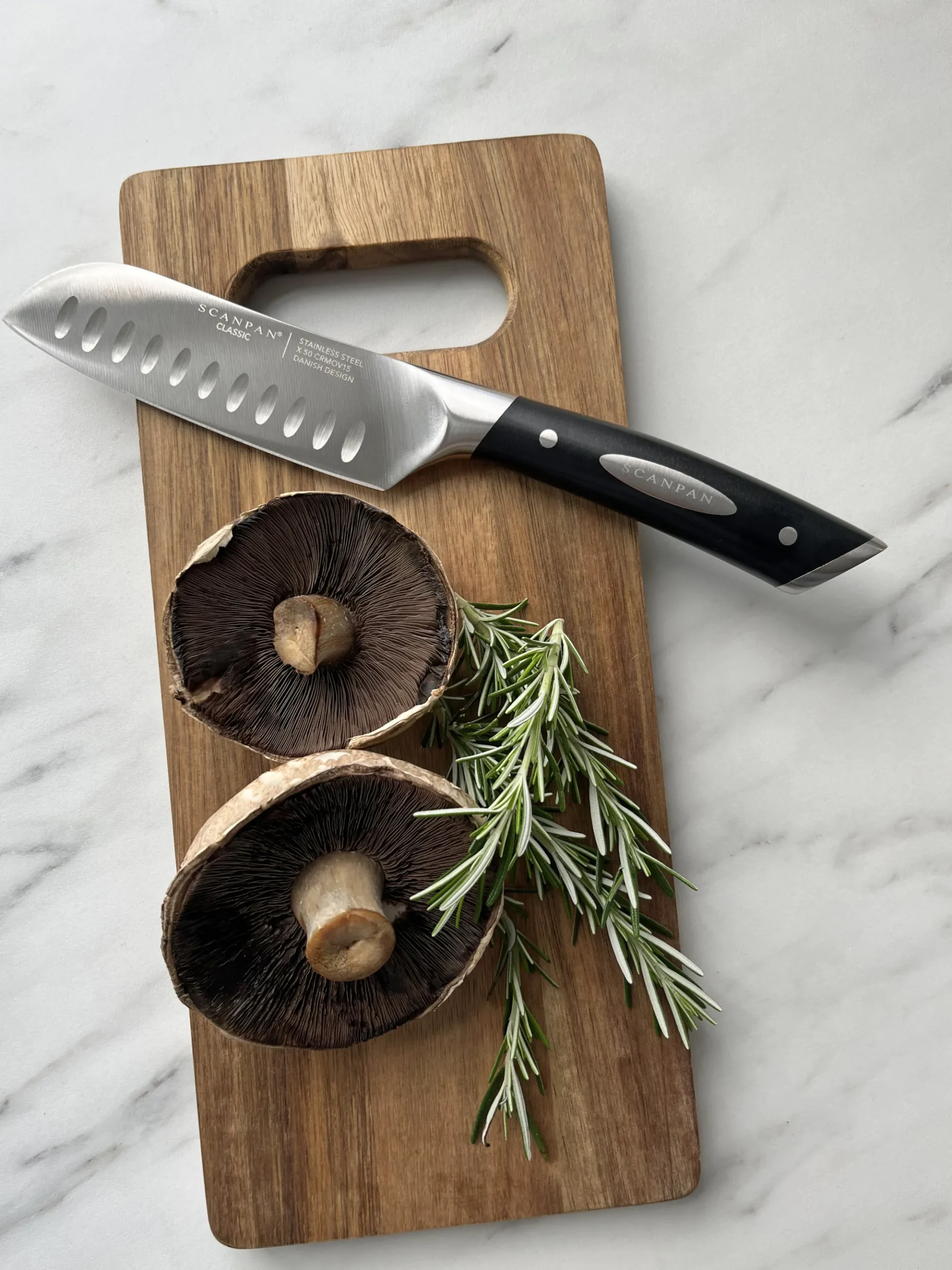 Fashion SCANPAN 12,5 cm santokukniv med luftskær - Classic