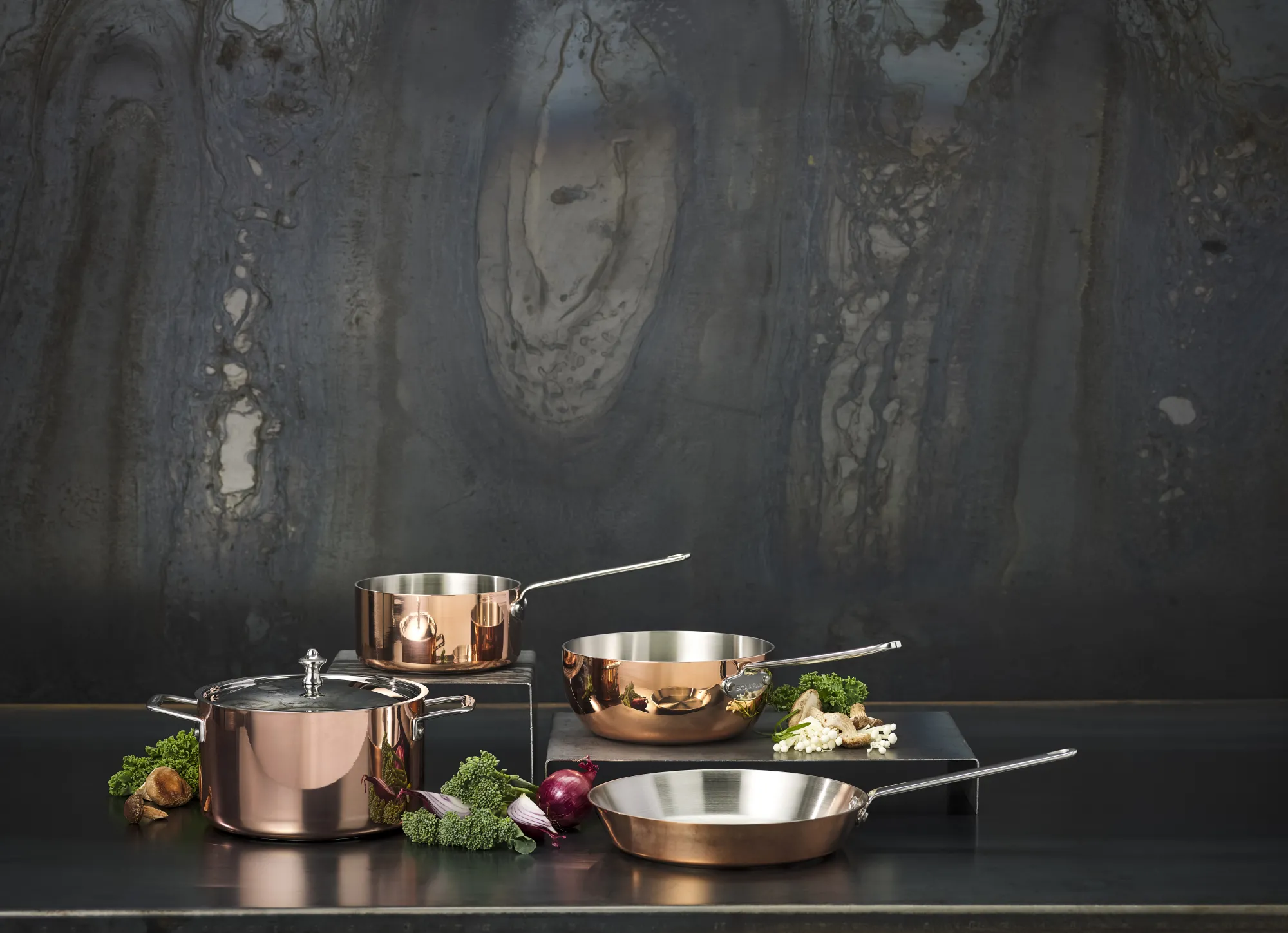 Fashion SCANPAN 20 cm sauteuse, kobber - Maitre D' Induction