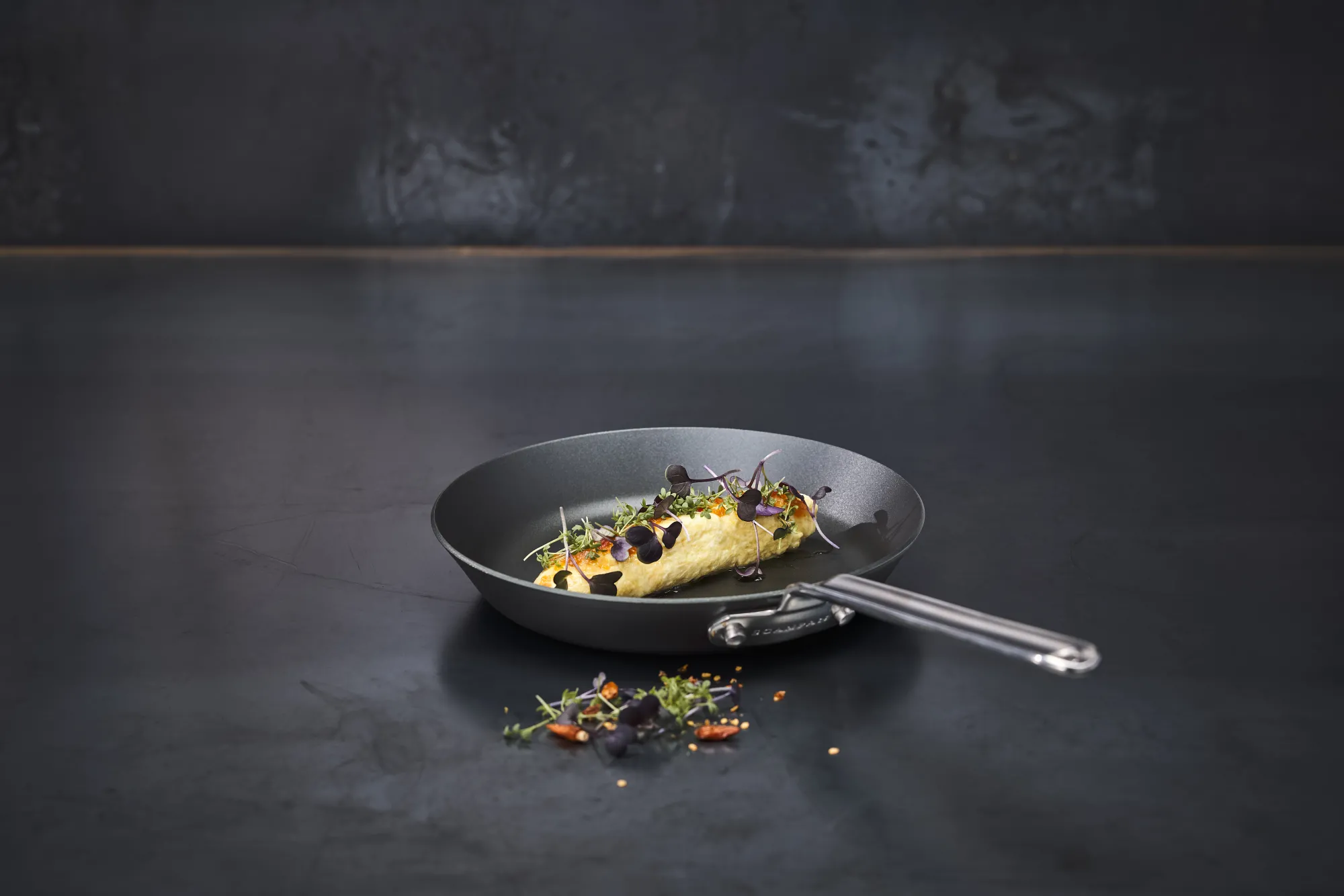 Fashion SCANPAN 22 cm stegepande i omslag - Black Iron