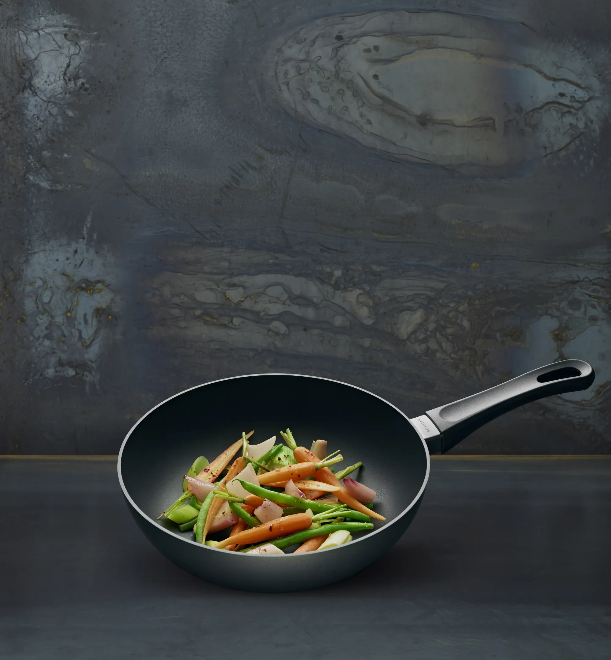 Fashion SCANPAN 24 cm wok - Stir-Fry - Classic