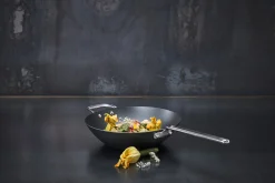 Hot SCANPAN 30 cm wok i omslag - Black Iron