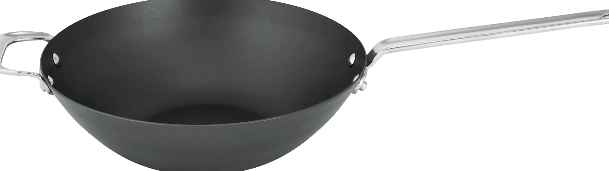 Hot SCANPAN 30 cm wok i omslag - Black Iron