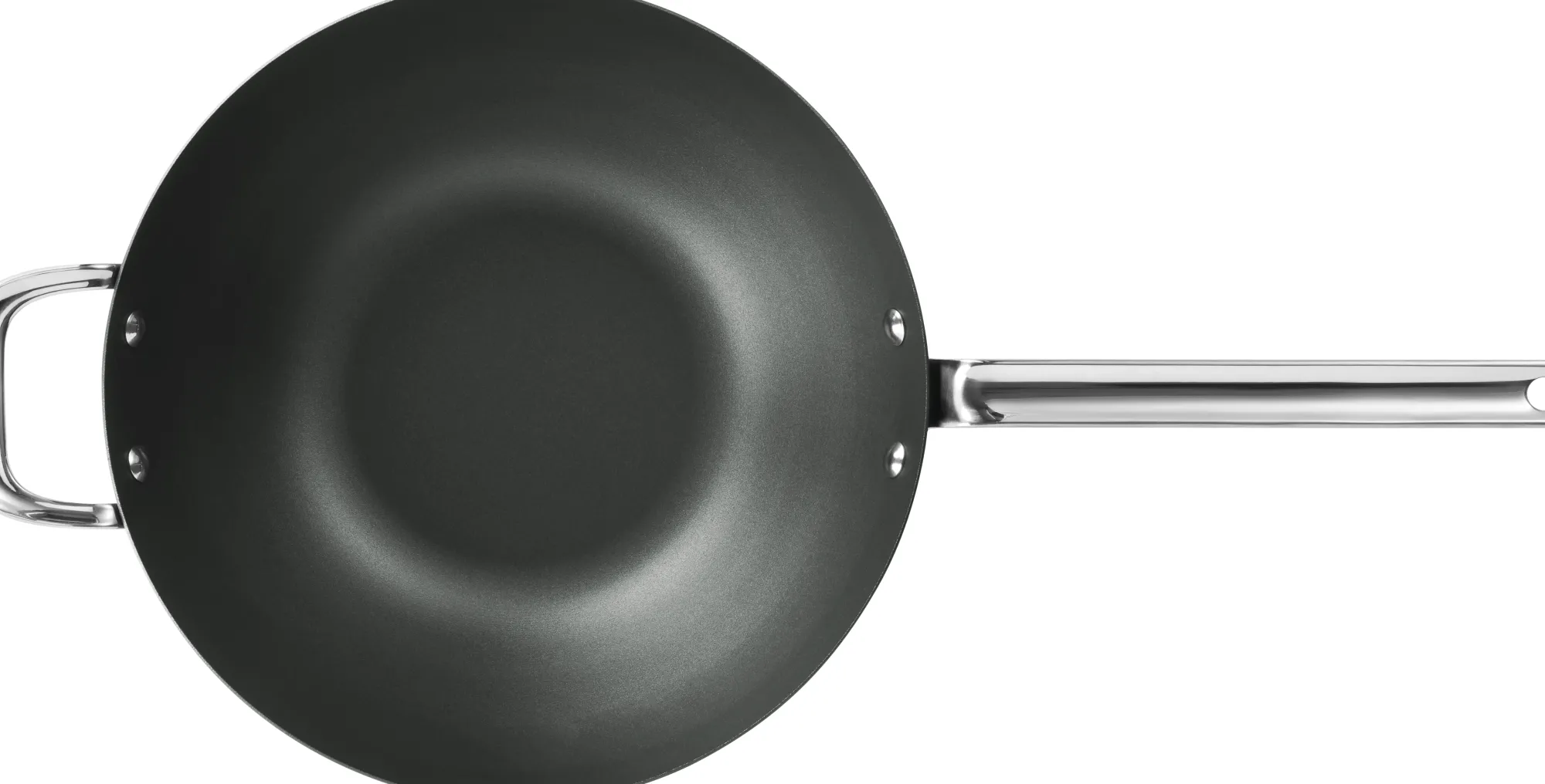 Hot SCANPAN 30 cm wok i omslag - Black Iron