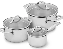 Best SCANPAN 3 dele grydesæt(1,8 l/3,4 l/4,8 l) - STS