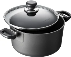 Outlet SCANPAN 4,8 l/24 cm gryde m. låg - Classic Induction