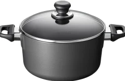 Outlet SCANPAN 4,8 l/24 cm gryde m. låg - Classic Induction