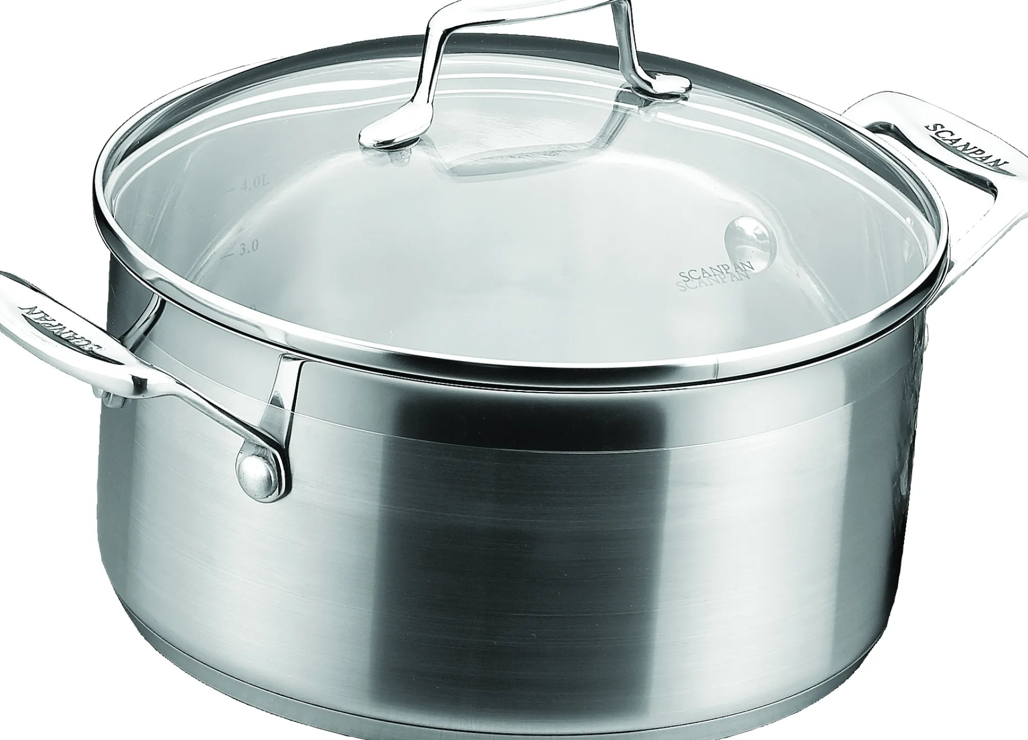 Discount SCANPAN 4,8 l/24 cm gryde m. låg - Impact