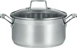 Discount SCANPAN 4,8 l/24 cm gryde m. låg - Impact