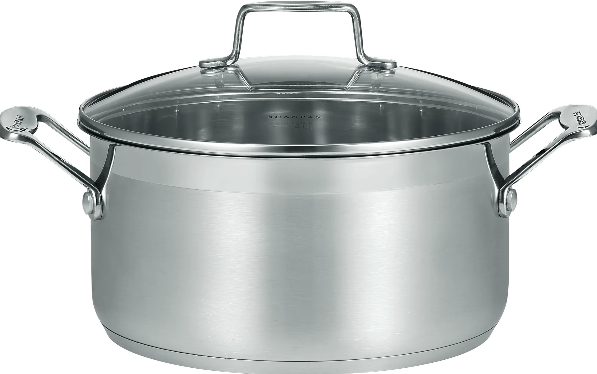 Discount SCANPAN 4,8 l/24 cm gryde m. låg - Impact