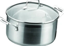 Best SCANPAN 4,5 l/22 cm gryde m. låg - Impact