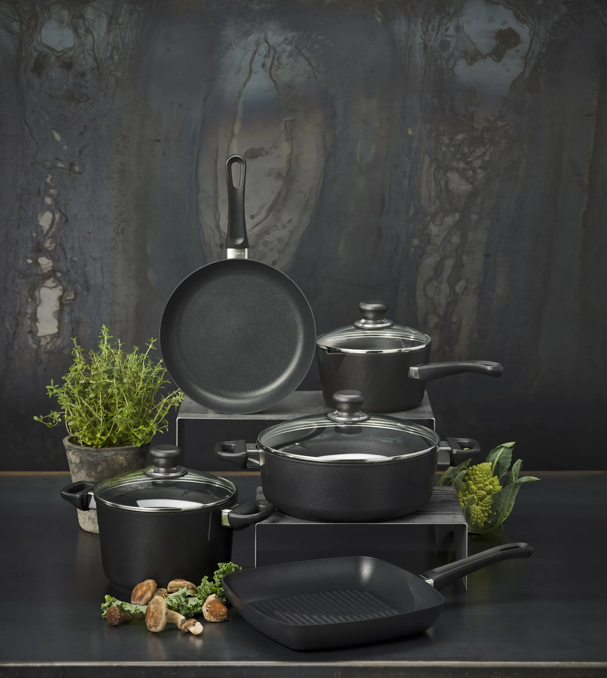 Sale SCANPAN 3,25 l/20 cm gryde m. låg -Classic Induction