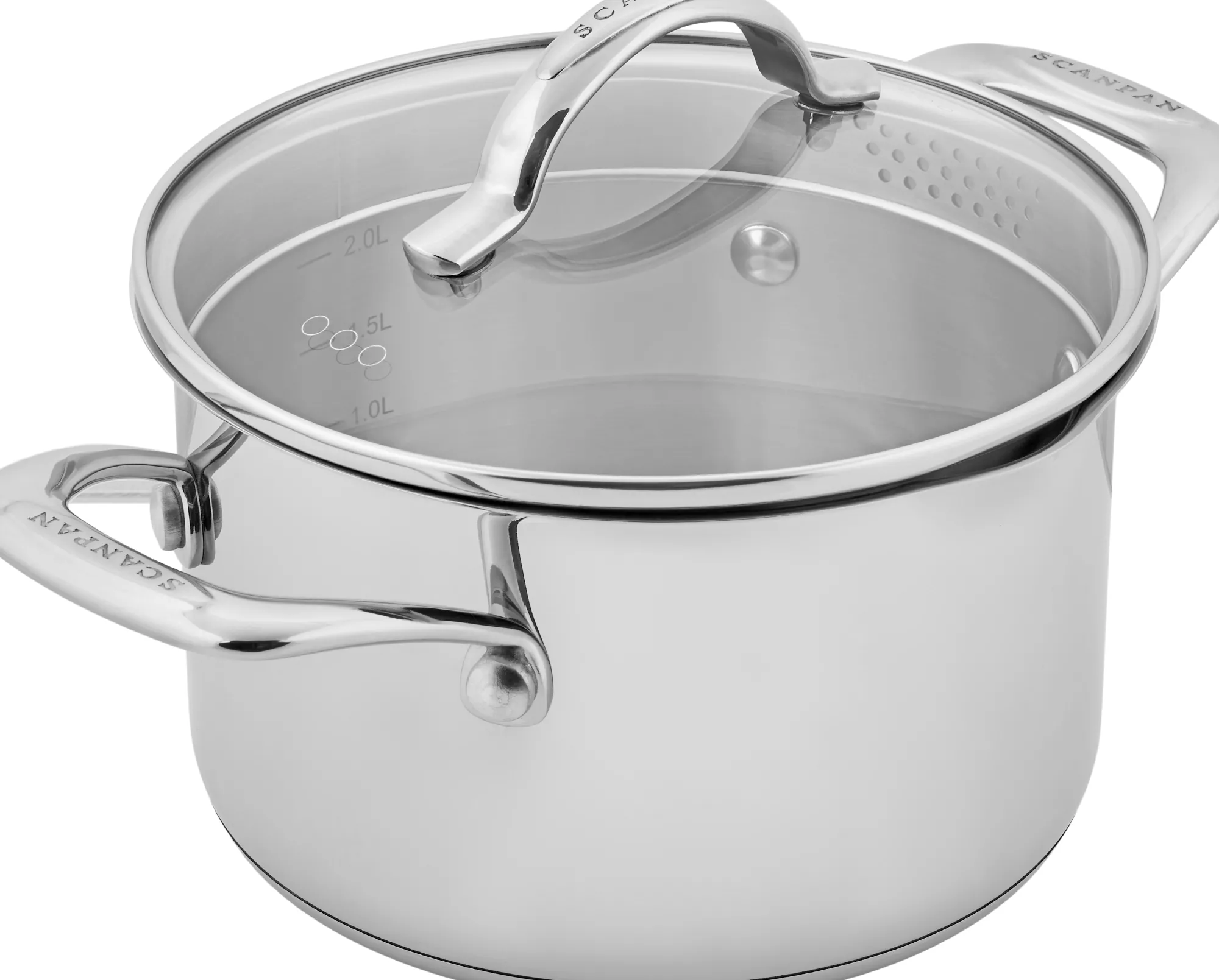 Online SCANPAN 2,5 l/18 cm gryde med låg - STS