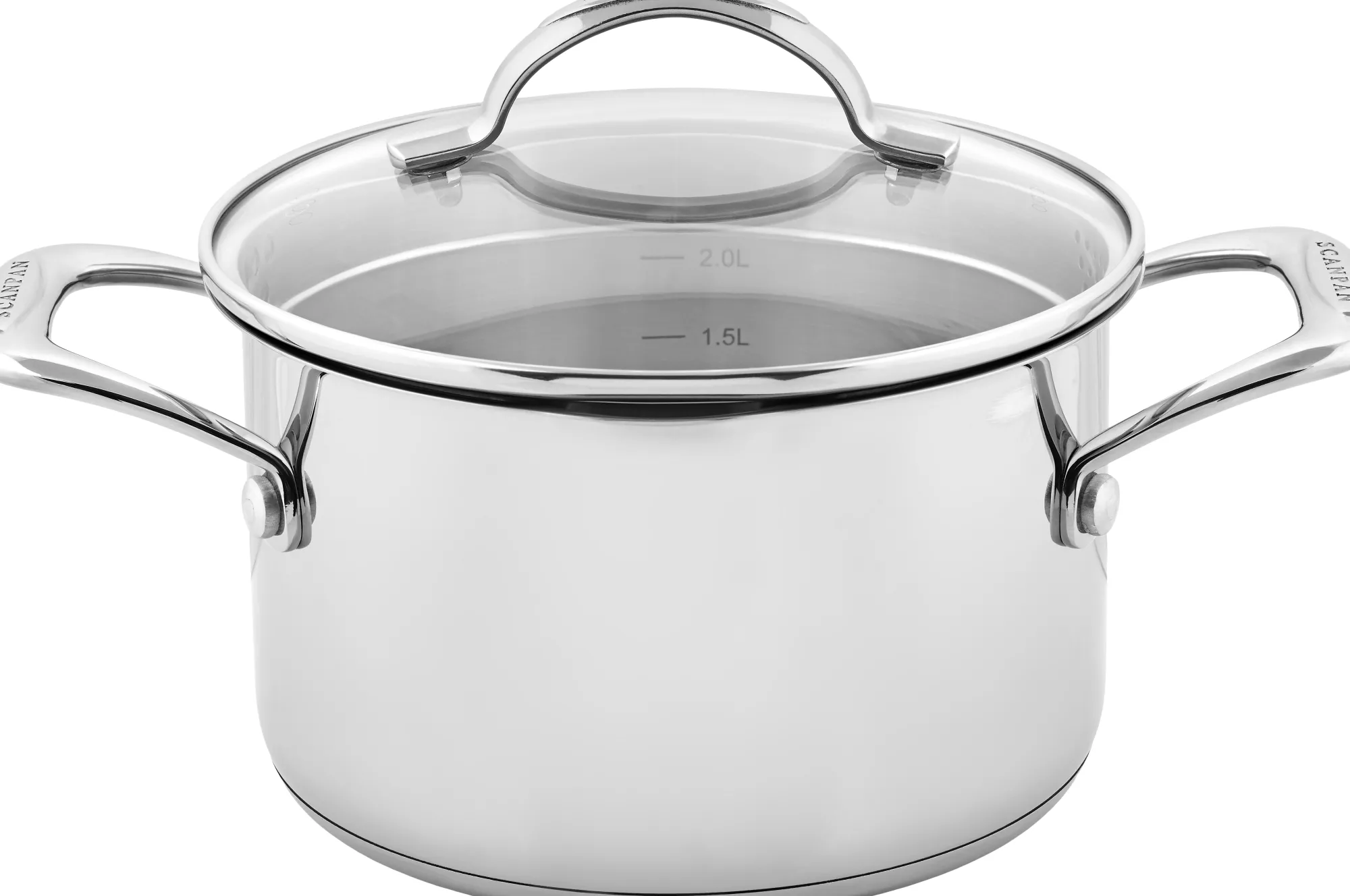 Online SCANPAN 2,5 l/18 cm gryde med låg - STS