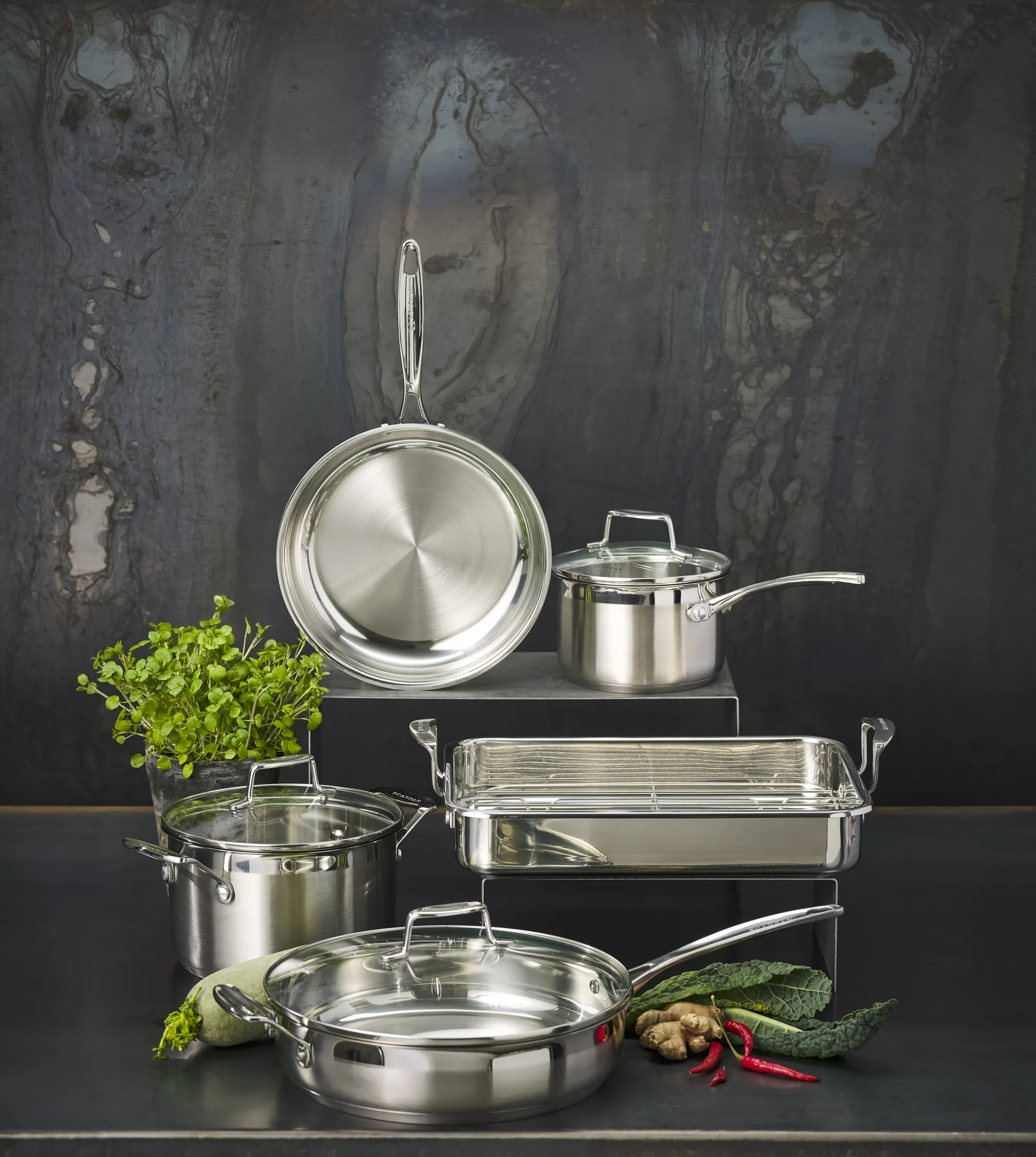 Online SCANPAN 1,8 l/16 cm kasserolle m. låg - Impact