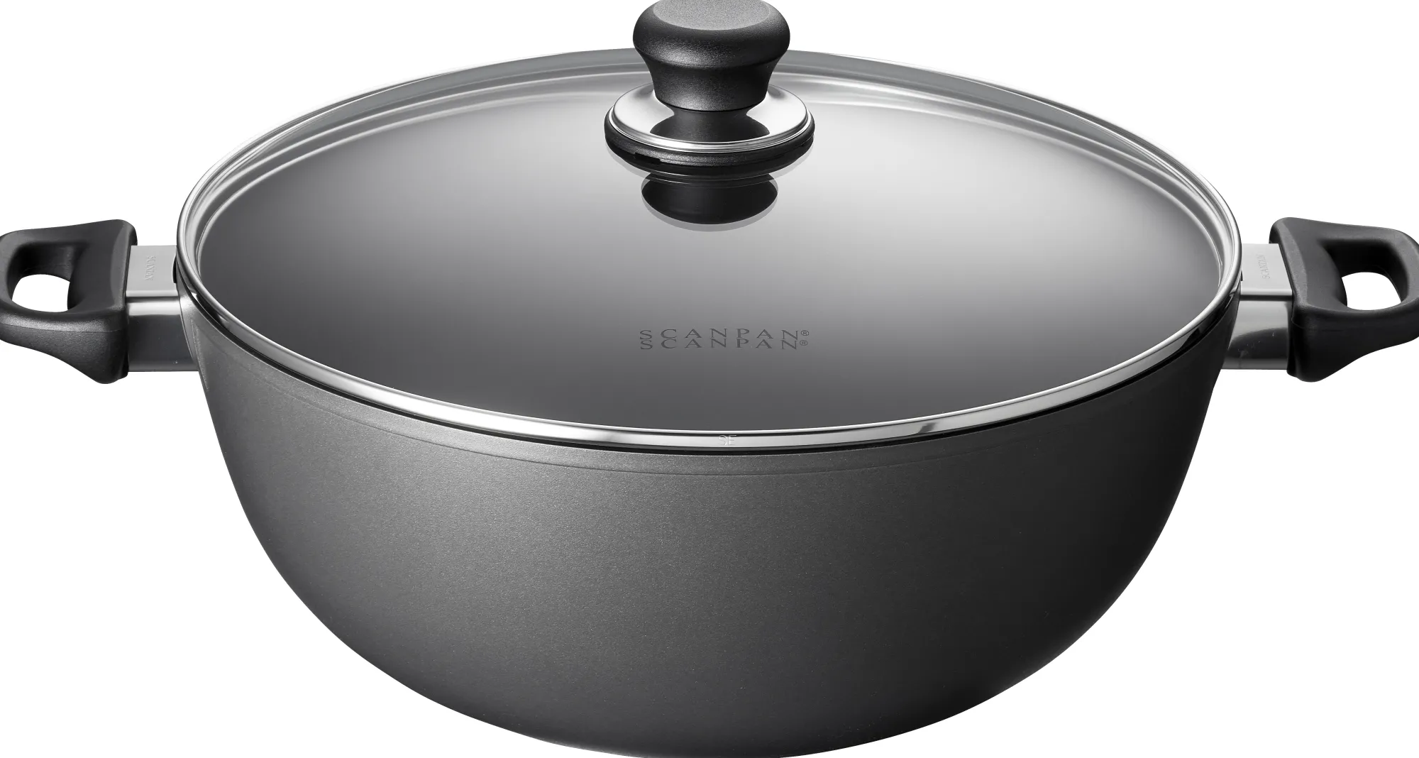Clearance SCANPAN 7,5 l/32 cm suppe-/stegegryde m. låg - Classic Induction