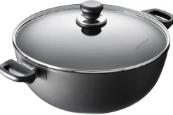 Hot SCANPAN 7,5 l/32 cm suppe-/stegegryde m. låg - Classic