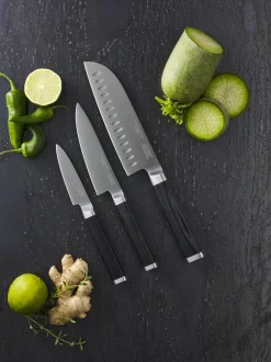 Clearance SCANPAN Asiatisk knivsæt, 3 dele - Maitre D'