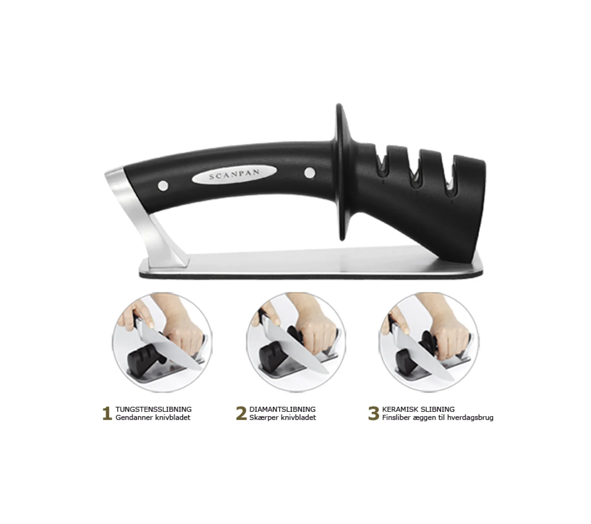 Sale SCANPAN Knivsliber - Classic Tør