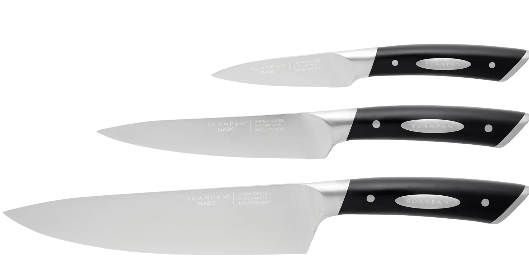 Best SCANPAN Kokkesæt 3 dele - Classic