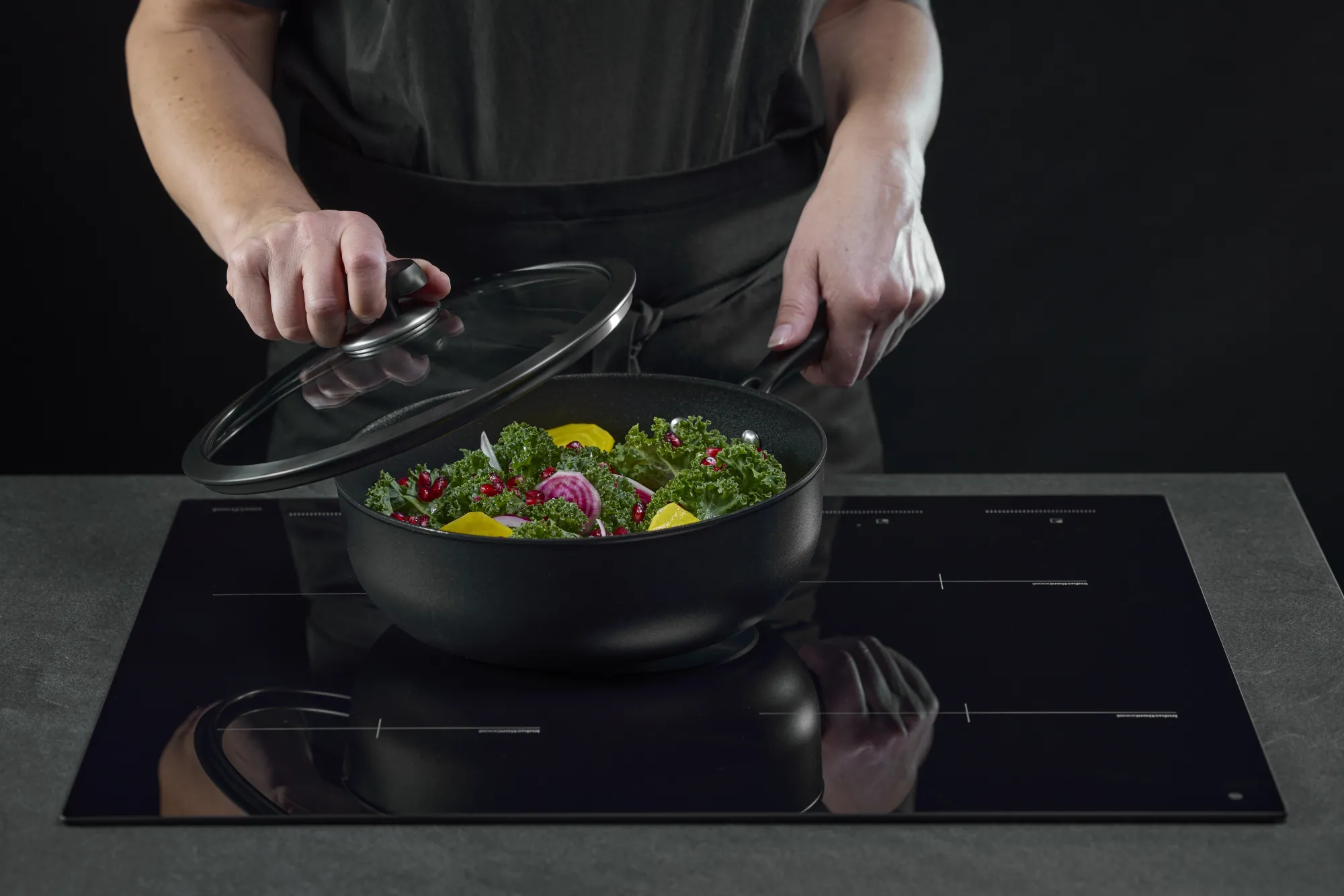 Discount SCANPAN 3,7L / 26 cm sauteuse med låg - Pro SB+ Induction